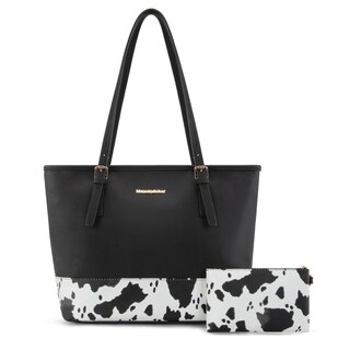 Foto 1 | Foto 1 | Bolso De Mano Montana West De Piel Con Estampado De Vaca Para Mujer - Venta Internacional.