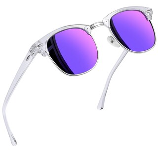 Foto 1 | Foto 1 | Gafas De Sol Joopin Semi Rimless Polarized Uv400 Purple - Venta Internacional.