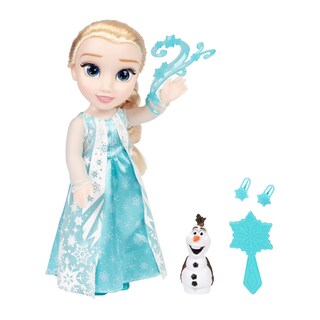Foto 1 | Foto 1 | Muñeca Disney Frozen Elsa Classic Cantando Con Figura De Olaf - Venta Internacional.