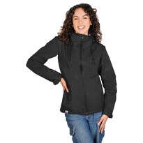 Chamarra Dos En Una Para Mujer Greenlander Negro