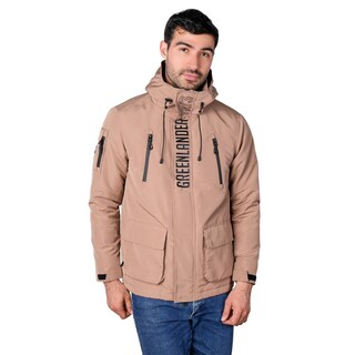 Foto 1 | Foto 1 | Chamarra De Poliéster Para Hombre Con Capucha Y Múltiples Bolsillos Greenlander Cafe