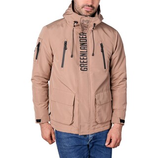 Foto 2 | Foto 2 | Chamarra De Poliéster Para Hombre Con Capucha Y Múltiples Bolsillos Greenlander Cafe