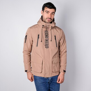 Foto 3 | Foto 3 | Chamarra De Poliéster Para Hombre Con Capucha Y Múltiples Bolsillos Greenlander Cafe