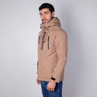 Foto 5 | Foto 5 | Chamarra De Poliéster Para Hombre Con Capucha Y Múltiples Bolsillos Greenlander Cafe