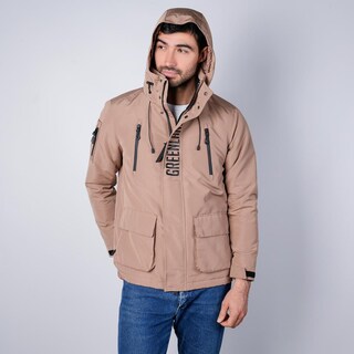 Foto 7 | Foto 7 | Chamarra De Poliéster Para Hombre Con Capucha Y Múltiples Bolsillos Greenlander Cafe