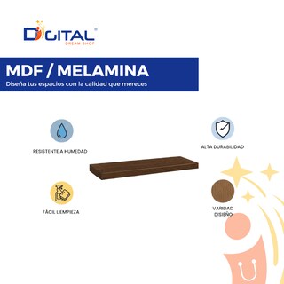 Foto 5 | Foto 5 | Kit 3 Repisas Flotantes Varizo Negro Estantes Minimalista 30x15 cm