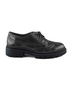 Foto 2 | Foto 2 | Bostoniano De Piel Vacuno Gris Con Suela Gruesa Para Hombre