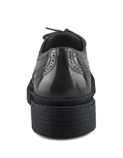 Foto 3 | Foto 3 | Bostoniano De Piel Vacuno Gris Con Suela Gruesa Para Hombre