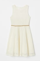 Vestido de Fiesta con Encaje para Niña