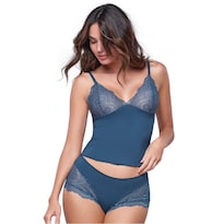 Babydoll con Encaje Ilusión para Mujer