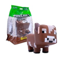 Peluche Just Toys Minecraft Mooshroom Cow 15 Cm Serie 4 - Venta Internacional.