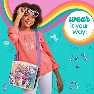 Foto 4 | Foto 4 | Bandolera Just My Style Para Colorear Tu Propio Unicornio Para Niñas De 6 A 9 Años - Venta Internacional.