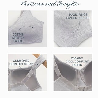 Foto 4 | Foto 4 | Sujetador Playtex 18 Hour Ultimate Lift & Support Cotton 44ddd - Venta Internacional.