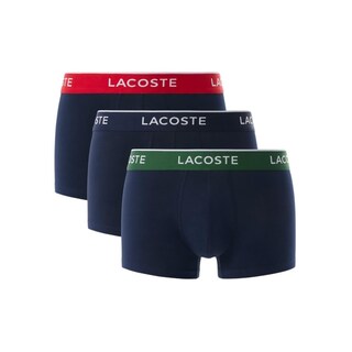 Foto 1 | Foto 1 | Pack De 3 Artículos Esenciales De Algodón Elástico Trunks Lacoste Para Hombre - Venta Internacional.
