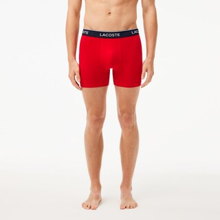 Foto 2 | Foto 2 | Calzoncillos Tipo Bóxer Lacoste Cotton Stretch Essentials Para Hombre Paquete De 3 - Venta Internacional.