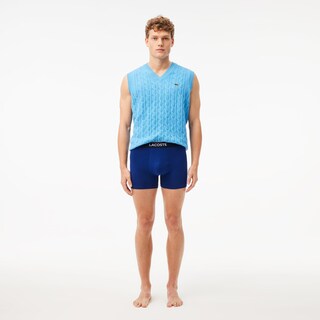 Foto 4 | Foto 4 | Calzoncillos Tipo Bóxer Lacoste Cotton Stretch Essentials Para Hombre Paquete De 3 - Venta Internacional.