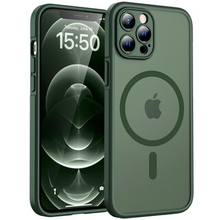 Foto 1 | Foto 1 | Funda Magnética Tocol Para Iphone 12 Pro Max De 6.7 Pulgadas Color Verde - Venta Internacional.