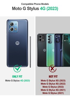 Foto 2 | Foto 2 | Funda Poetic Revolution Para Motorola Moto G Stylus 4g 2023 Color Negro - Venta Internacional.