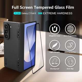 Foto 6 | Foto 6 | Funda Nillkin Super Frosted Shield Para Samsung Galaxy Z Fold 6 Con Protector De Pantalla - Venta Internacional.