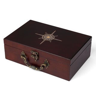 Foto 2 | Foto 2 | Caja De Madera Con Temática Náutica De Shut The Box Game Sterling Games - Venta Internacional.