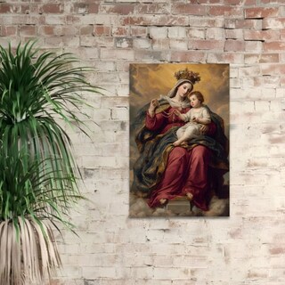 Foto 2 | Foto 2 | Cuadro Decorativo Religioso 20x30cm Vírgen Del Rosario