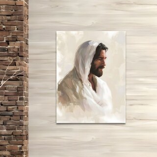 Foto 2 | Foto 2 | Cuadro Decorativo Religioso 40x60cm Jesús Al Óleo