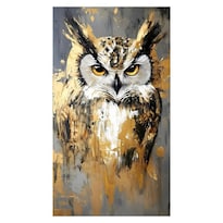 Cuadro Decorativo Animal 60x80cm Búho