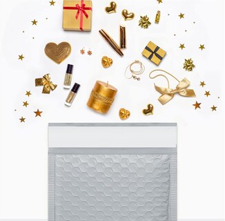 Foto 6 | Foto 6 | Bubble Mailers Hblife 100 Sobres De Polietileno Autoadhesivos Color Gris 15 X 25 Cm - Venta Internacional.