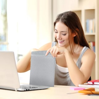 Foto 7 | Foto 7 | Bubble Mailers Hblife 100 Sobres De Polietileno Autoadhesivos Color Gris 15 X 25 Cm - Venta Internacional.