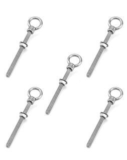 Foto 2 | Foto 2 | Eyelos Roscados Qwork Paquete De 10 Unidades 5/16 X 4 M8 Grado Marino - Venta Internacional.