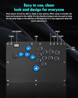 Foto 3 | Foto 3 | Arcade Stick Sehawei Haute42 R16 Con Todos Los Botones Para Pc/ps3/ps4/switch - Venta Internacional.
