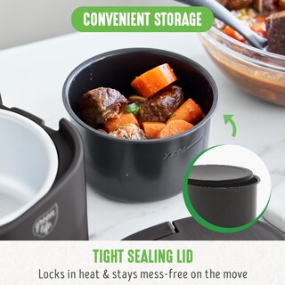 Foto 4 | Foto 4 | Calentador Eléctrico Para Comida Y Sopa Greenlife 600 Ml Grafito - Venta Internacional.