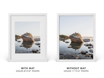 Foto 4 | Foto 4 | Marco De Fotos Haus And Hues Roble 11 X 14 Cm Con Cristal Auténtico 8 X 10 Cm Alfombrilla - Venta Internacional.