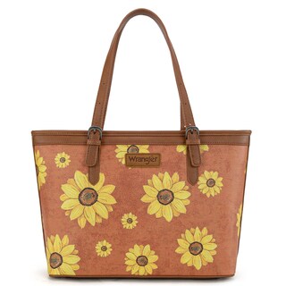 Foto 1 | Foto 1 | Bolso Montana West Wrangler Sunflower De Piel Vegana Color Marrón - Venta Internacional.