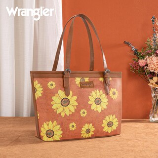 Foto 3 | Foto 3 | Bolso Montana West Wrangler Sunflower De Piel Vegana Color Marrón - Venta Internacional.