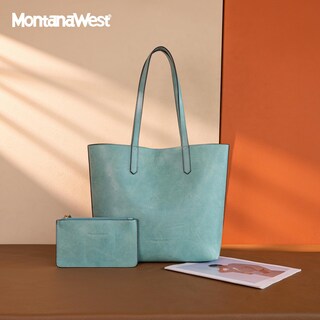 Foto 7 | Foto 7 | Bolso De Mano Montana West Mwc-376lbl Para Mujer Soft Hobo Tan - Venta Internacional.