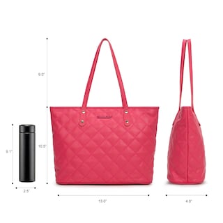 Foto 4 | Foto 4 | Bolso De Mano Montana West Acolchado Grande De Cuero Vegano Para Mujer - Venta Internacional.