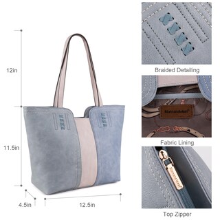 Foto 3 | Foto 3 | Bolso De Mano Montana West Con Asa En La Parte Superior Azul Mwc-118bbl - Venta Internacional.