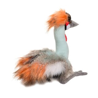 Foto 5 | Foto 5 | Peluche Douglas Nia Grulla Con Corona Africana 33 Cm - Venta Internacional.