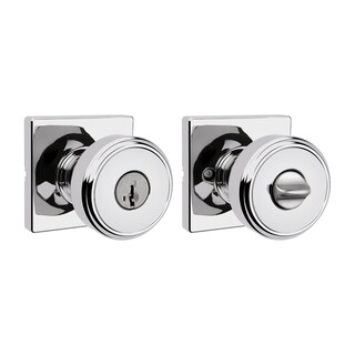 Foto 1 | Foto 1 | Pomo De Puerta Kwikset Maven En Cromo Pulido Con Entrada Con Llave - Venta Internacional.
