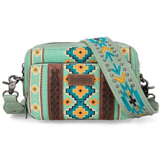 Foto 1 | Foto 1 | Bandolera Montana West Wrangler Boho Aztec Green - Venta Internacional.