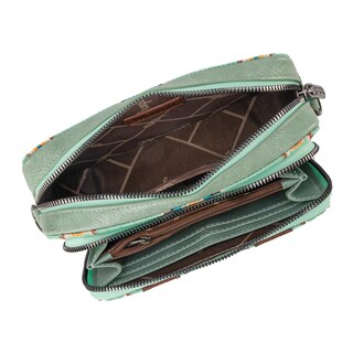 Foto 5 | Foto 5 | Bandolera Montana West Wrangler Boho Aztec Green - Venta Internacional.