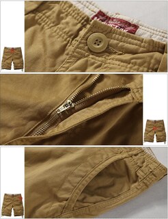 Foto 5 | Foto 5 | Cargo Short Match Twill Comfort Para Hombre Color Caqui Talla 5xl/42 - Venta Internacional.