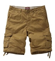 Cargo Short Match Twill Comfort Para Hombre Color Caqui Talla 4xl/40 - Venta Internacional.