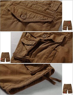 Foto 6 | Foto 6 | Cargo Short Match Twill Comfort Para Hombre Talla 5xl/42 Color Barro - Venta Internacional.
