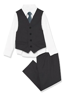 Foto 3 | Foto 3 | Coordinado Peppermint Formal Conjunto Elegante Oxford para Niño 4 piezas