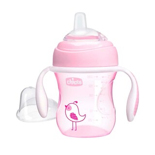 Foto 1 | Foto 1 | Taza Infantil Chicco Transition Para Niños De Más De 4 Meses Color Rosa Antigoteo