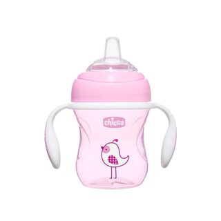 Foto 2 | Foto 2 | Taza Infantil Chicco Transition Para Niños De Más De 4 Meses Color Rosa Antigoteo