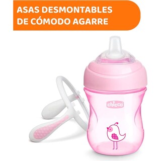 Foto 4 | Foto 4 | Taza Infantil Chicco Transition Para Niños De Más De 4 Meses Color Rosa Antigoteo