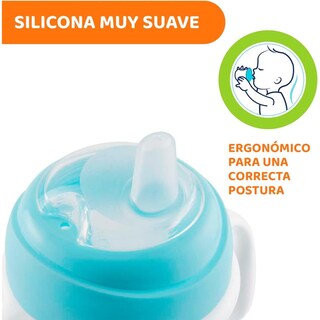 Foto 7 | Foto 7 | Taza Infantil Chicco Transition Para Niños De Más De 4 Meses Color Rosa Antigoteo